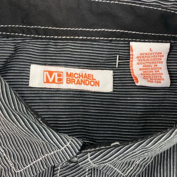 Michael Brandon Boys Long Sleeve Button Down Shirt Bundle/Lot Size Large - Picture 7 of 9